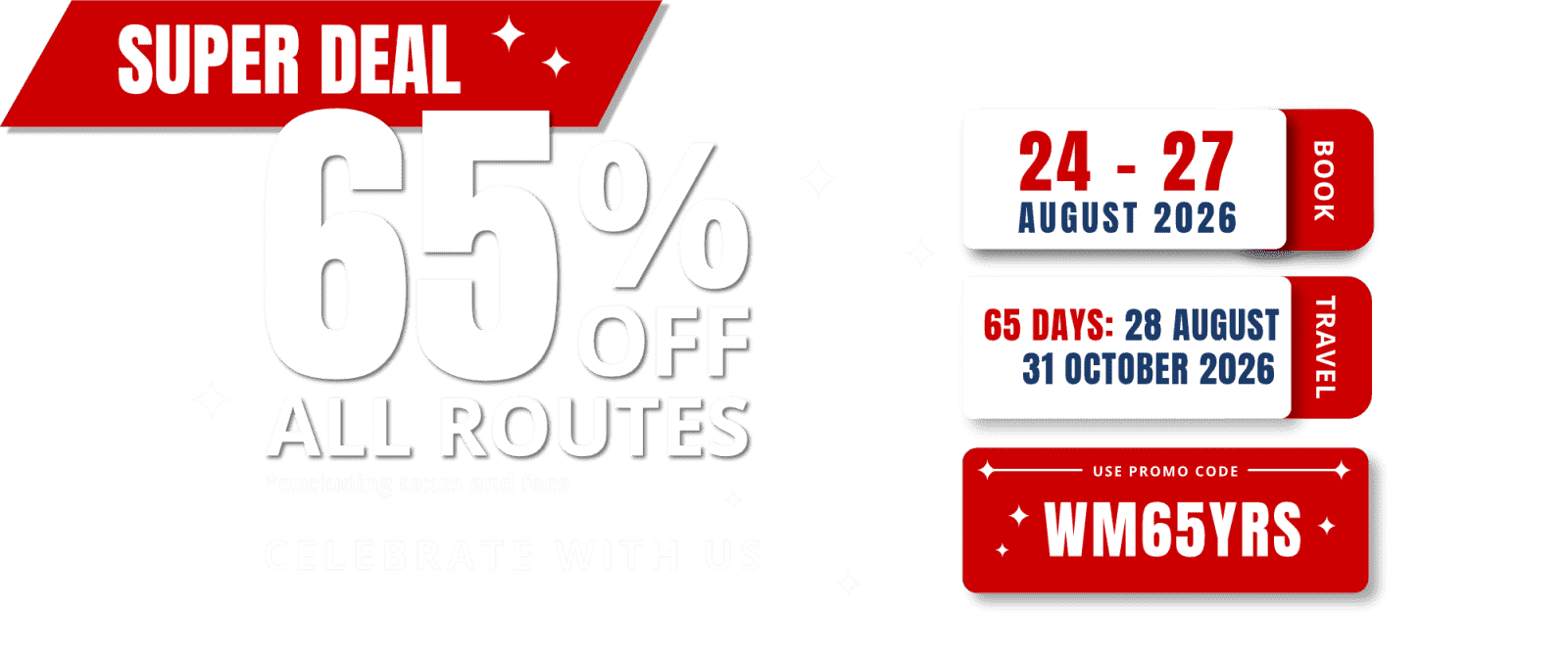 65th Anniversary Super Deal